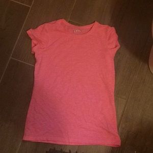 pink t-shirt (a little see through) size 14/16 XL
